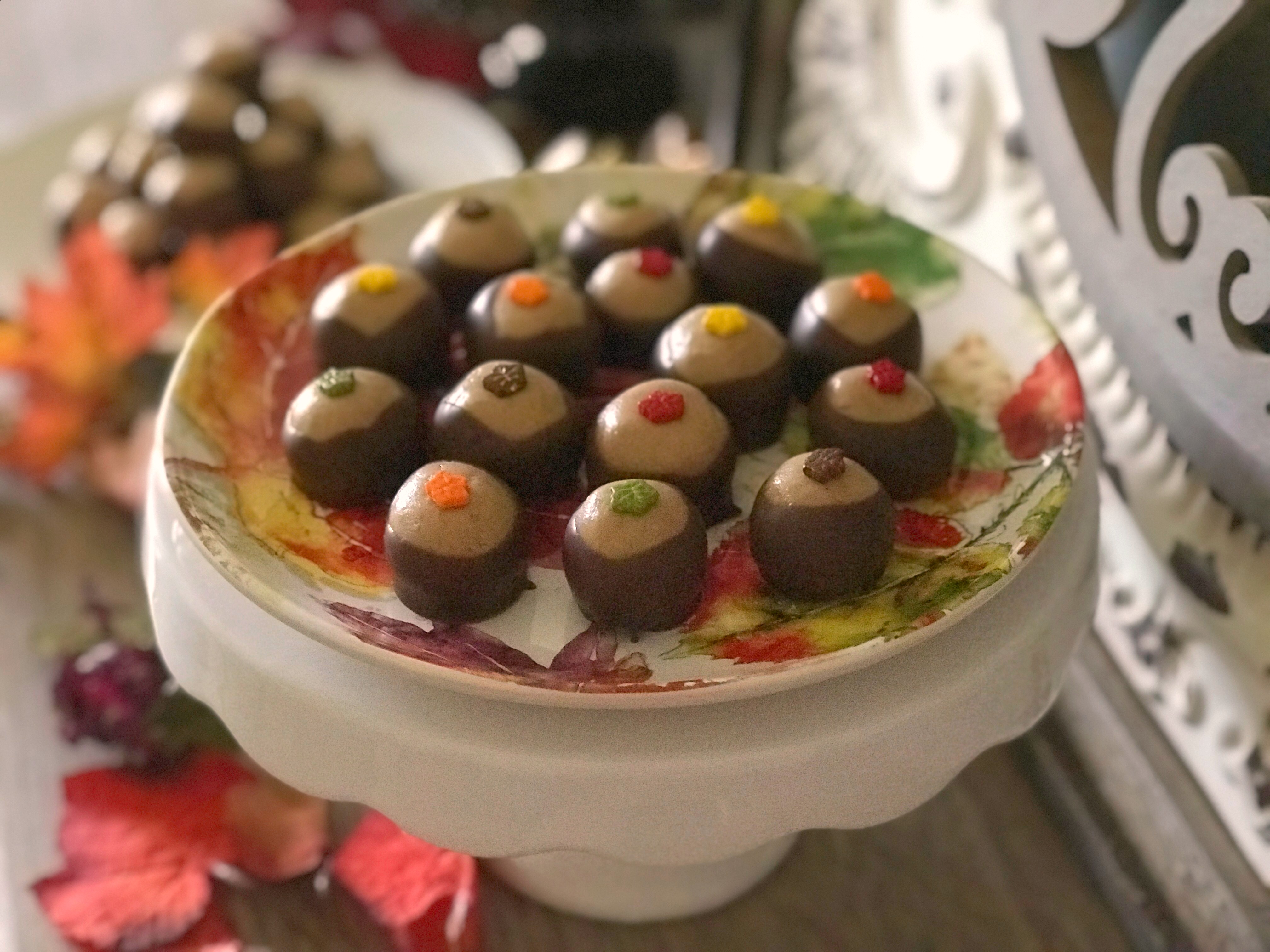 Buckeyes Recipe {made with Maple Peanut Butter} - Money Savvy Living